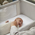 Shnuggle Air Lite Bedside Crib with Mattress- Taupe